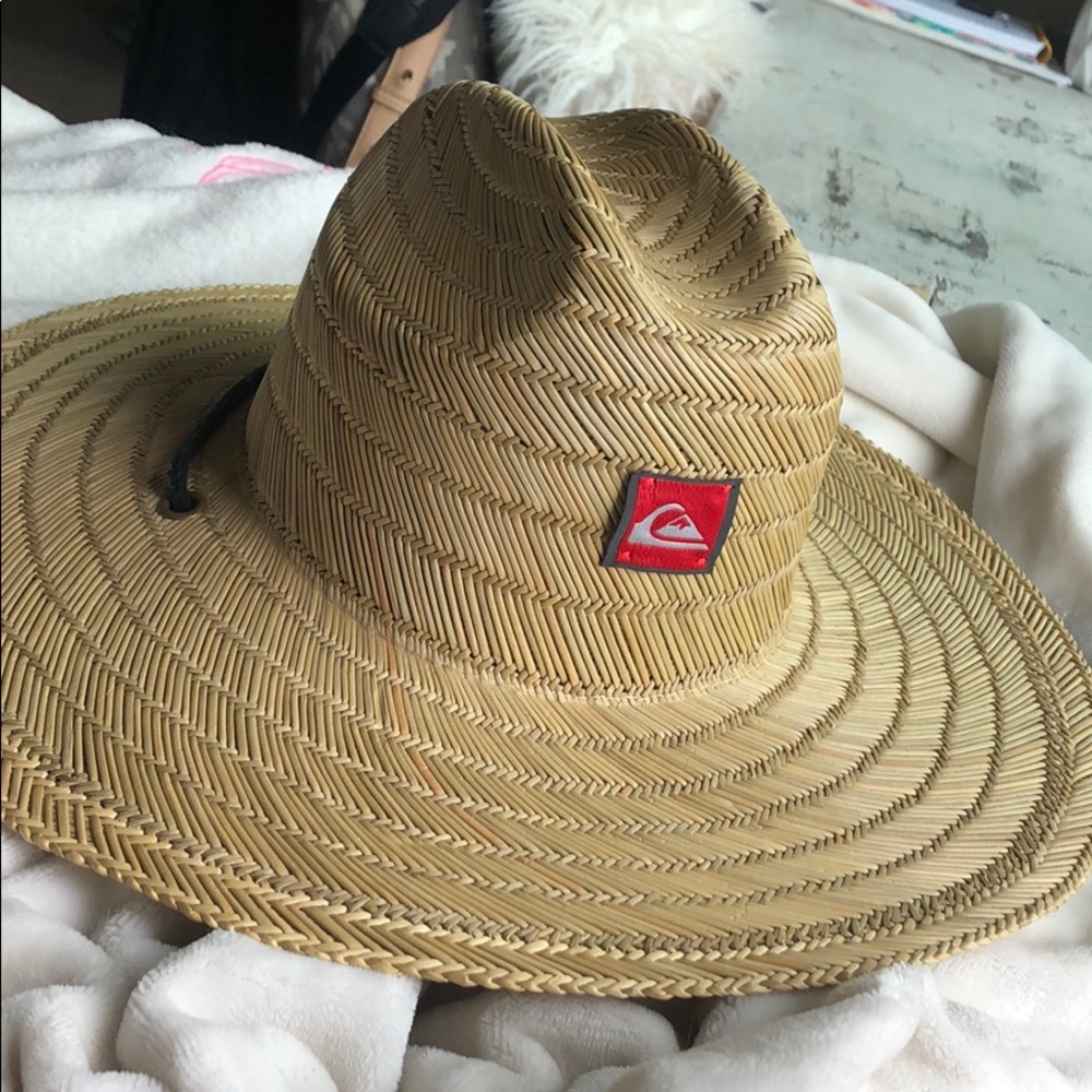 Quicksilver straw hat